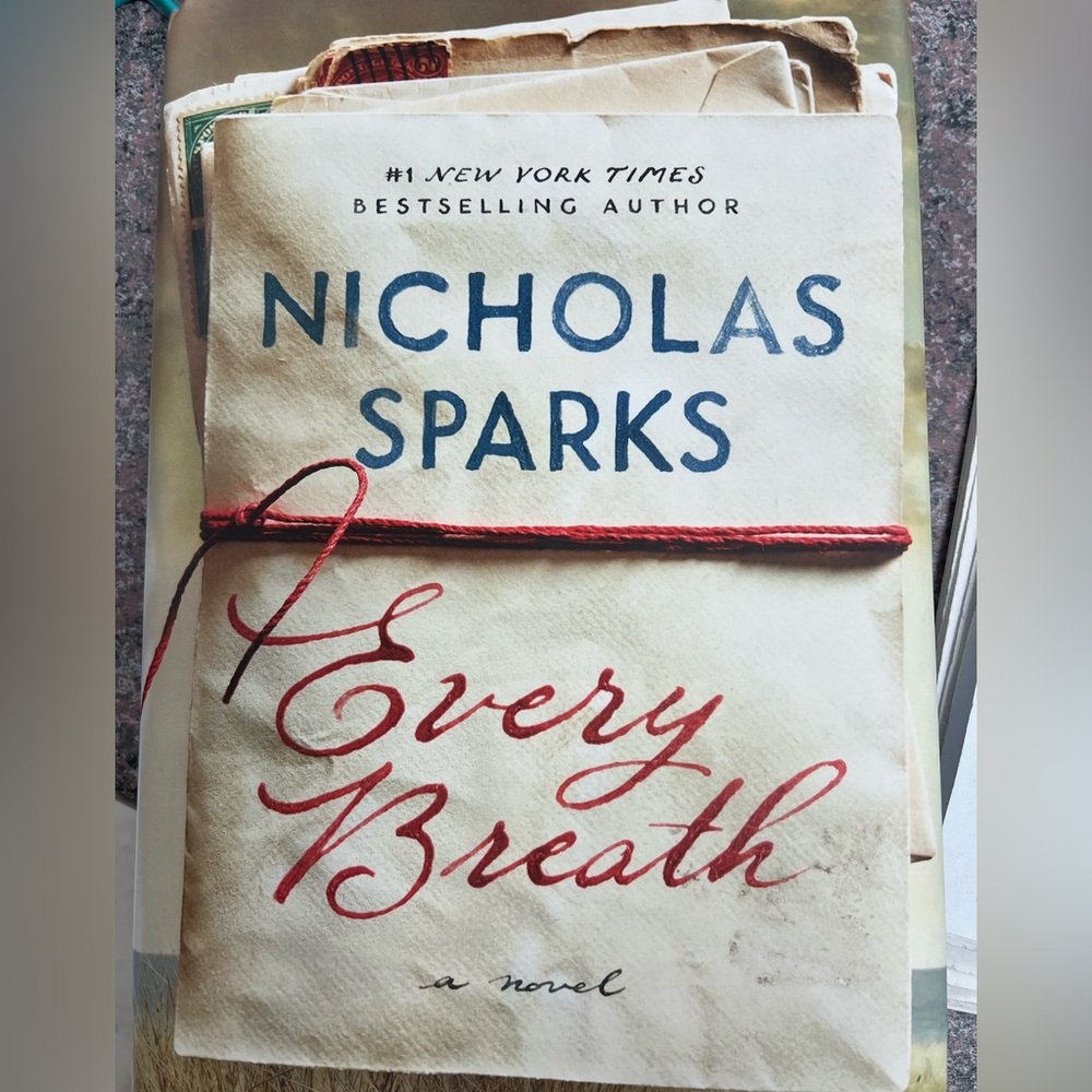 Every Breath by Nicholas Sparks Book